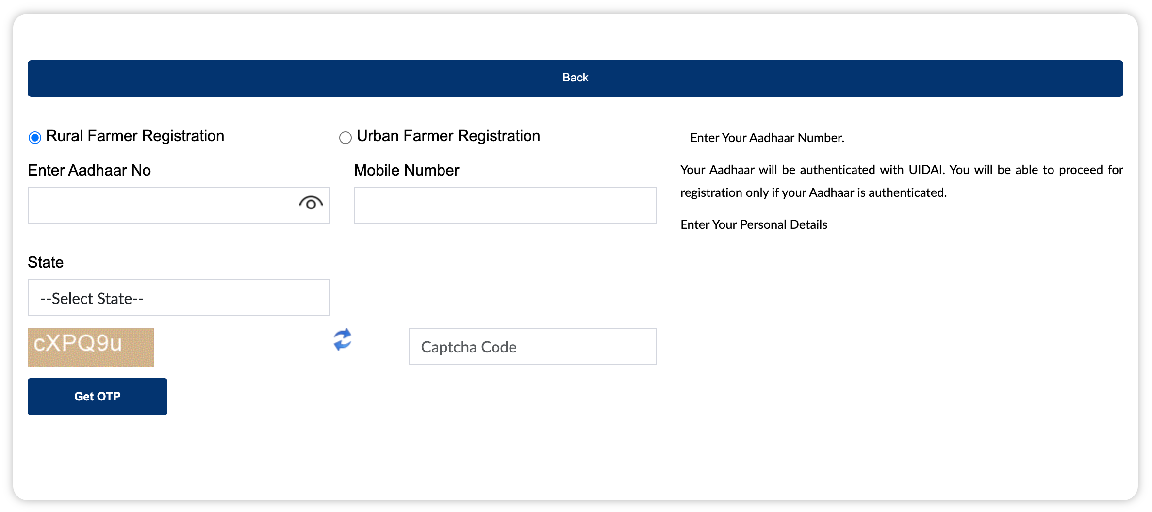 PM Kisan Samman Nidhi Registration